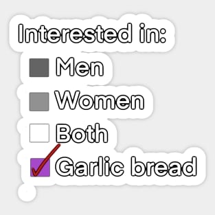 Interested in Garlic bread Sticker